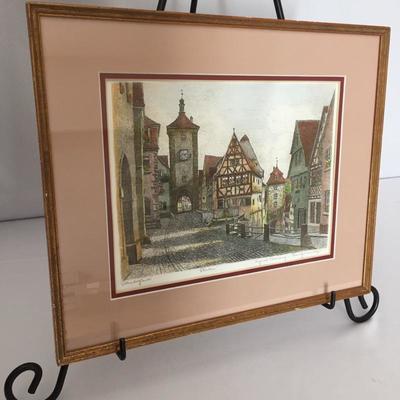 Lot 189 - Original Etchings German Art
