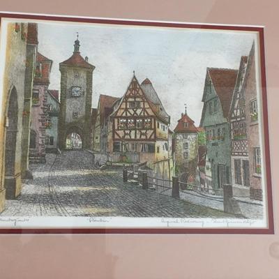 Lot 189 - Original Etchings German Art