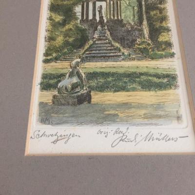 Lot 189 - Original Etchings German Art