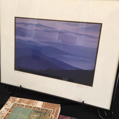 Lot 194 - John Dickson Blue Ridge Mountain Photo, Bel Chere & AVL Books