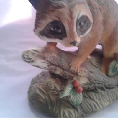 Porcelain raccoon 