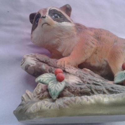 Porcelain raccoon 