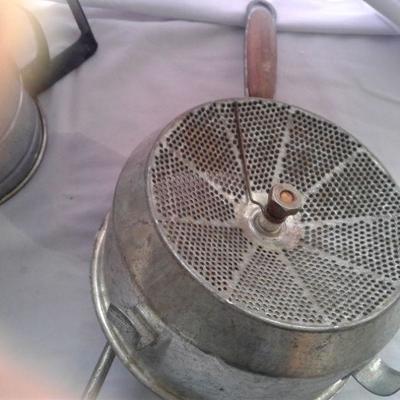 Vintage flour sifters