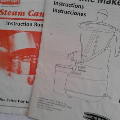 Recipe books 