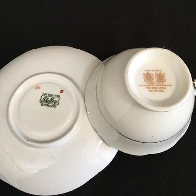 Lot 195 - Paragon Tea Cups & More