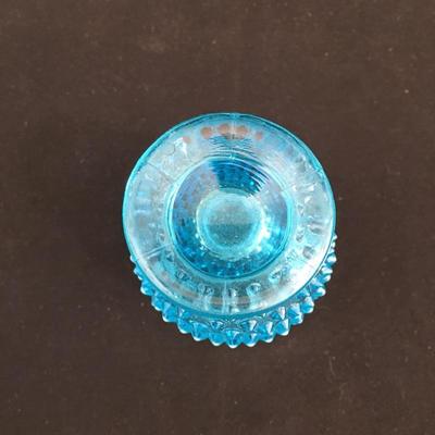  Lot 196 - Hob Knob Glass & Powder Container