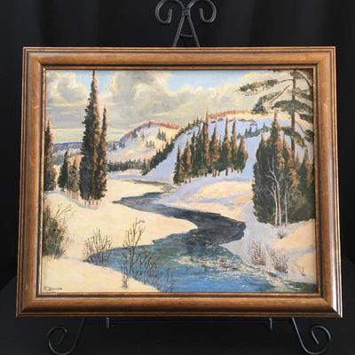  Lot 198 - T. Yorath Signed Painting