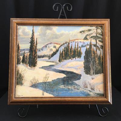  Lot 198 - T. Yorath Signed Painting