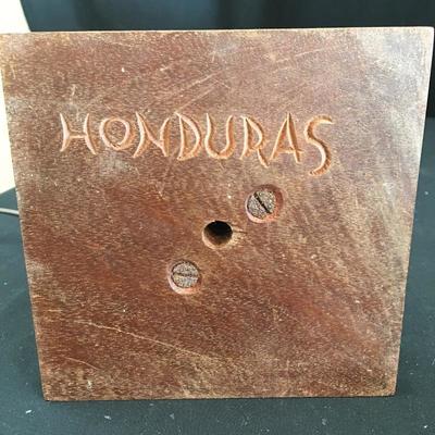  Lot 199 - Central American Artwork & Lamp