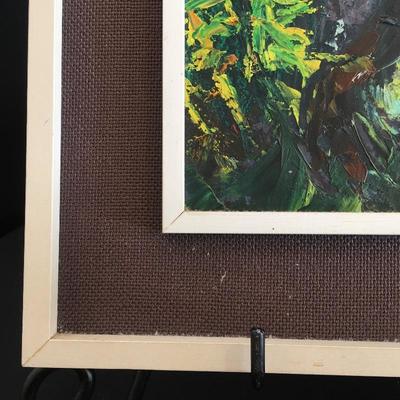  Lot 199 - Central American Artwork & Lamp