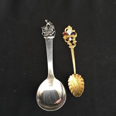 Lot 200 - Spoon Collection with Sterling