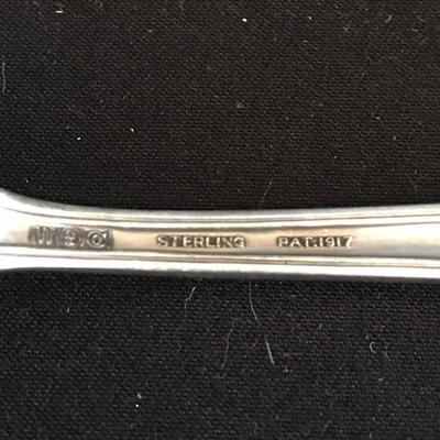 Lot 202 - Sterling Spoon & Fork Sets