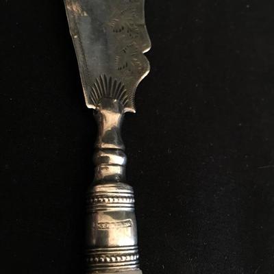 Lot 203 - Sterling Service Pieces