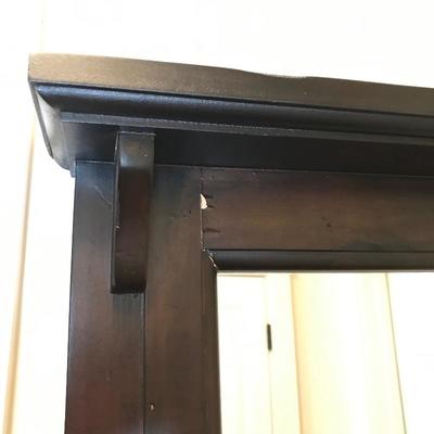 Lot 204 - Pottery Barn Entryway Organizer Mirror