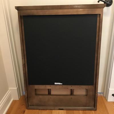 Lot 204 - Pottery Barn Entryway Organizer Mirror