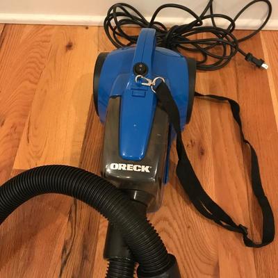 Lot 206 - Two Oreck XL and Little Helper Vac