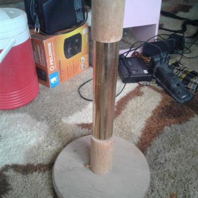 Glass nightstand 