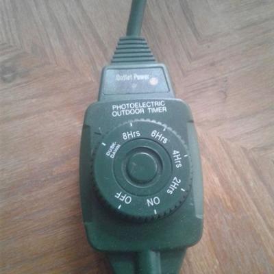 3 plug electric timer