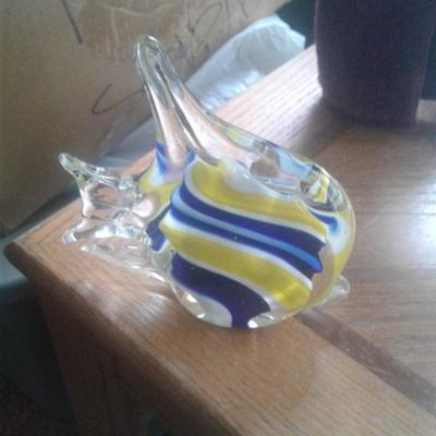 Glass Fish and square 