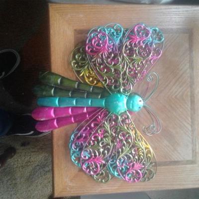 Multilayered metal butterfly 