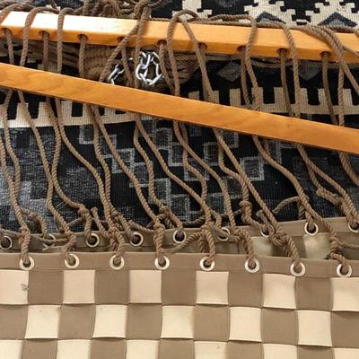 Lot 217- Hammock & Outdoor Rug