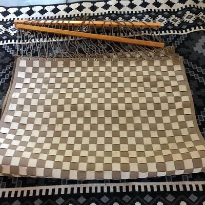Lot 217- Hammock & Outdoor Rug
