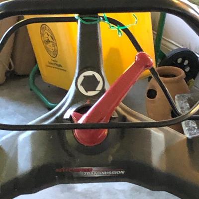 Lot 218- Troy-Bilt Lawn Mower & More