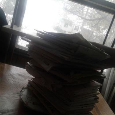 Big stack of paterns