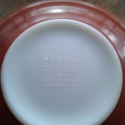Pyrex and Corningware 