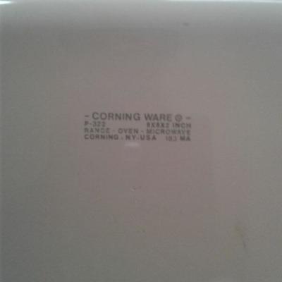Pyrex and Corningware 