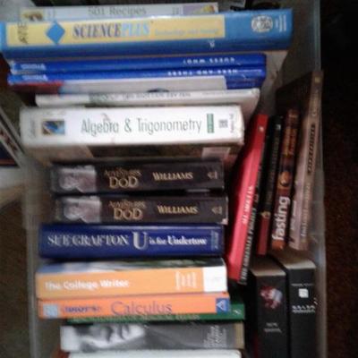 Lot's of books 