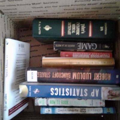 Lot's of books 