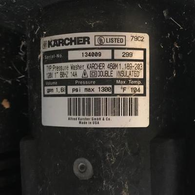 Lot 221 - Karcher Pressure Washer