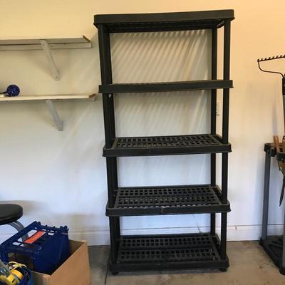 Lot 223 - Heavy Duty Shelf and More!