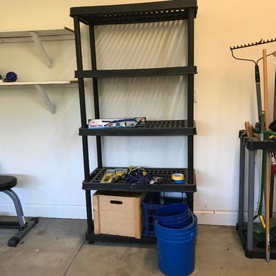 Lot 223 - Heavy Duty Shelf and More!