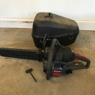 Lot 227 - Craftsman 16â€ Gas Powered Chain Saw