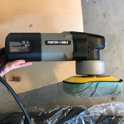 Lot 228 - Tire Chains, Porter Cable Polisher and More!