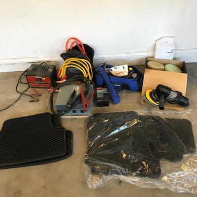 Lot 228 - Tire Chains, Porter Cable Polisher and More!