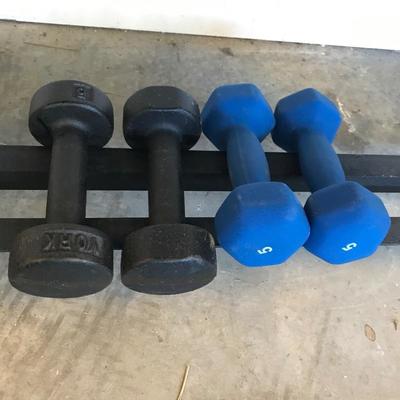 Lot 229 - Fitness Gear Bench, Weights and Mat