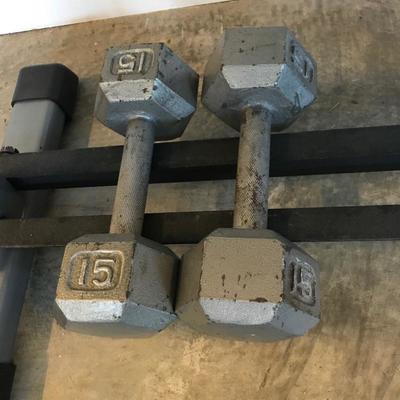 Lot 229 - Fitness Gear Bench, Weights and Mat