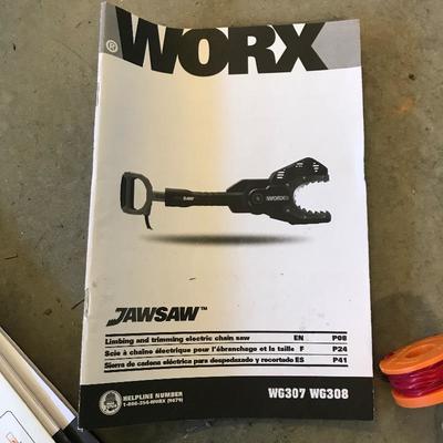 Lot 232 - Worx JawSaw And Extension Pole