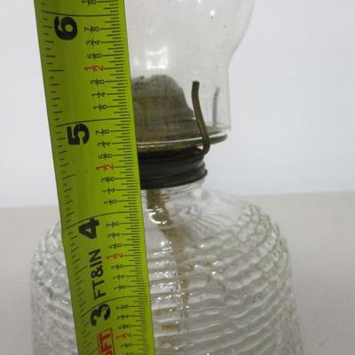 Lot 24 - BeeHive Glass  Oil Kerosene Lantern Lamps