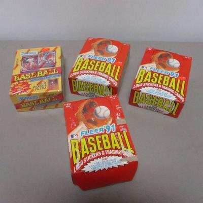 Lot 8 - Donruss & Fleer 1990's Baseball Cards