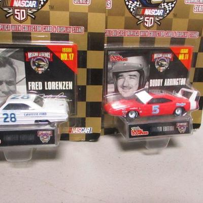 Lot 16 - NASCAR Legends Die Cast Sports Cars