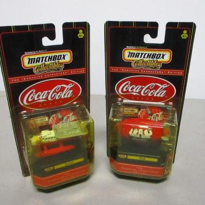 Lot 23 - Matchbox Coca-Cola Seaplane & Blimp