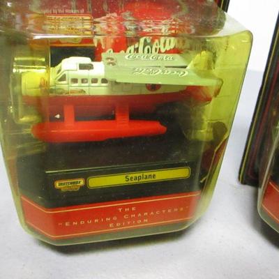 Lot 23 - Matchbox Coca-Cola Seaplane & Blimp