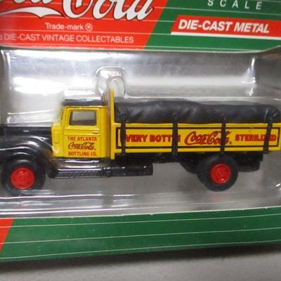 Lot 24 - Coca-Cola Die Cast Trucks 1:64 Scale