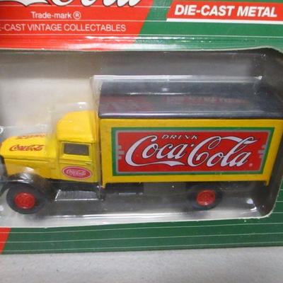 Lot 24 - Coca-Cola Die Cast Trucks 1:64 Scale