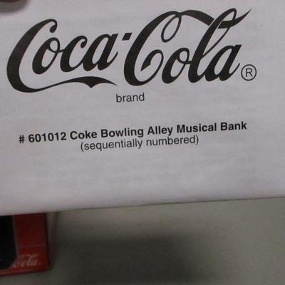 Lot 30 - Coca-Cola Musical Bowling Alley Bank