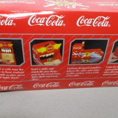 Lot 30 - Coca-Cola Musical Bowling Alley Bank